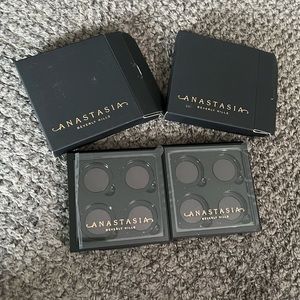 2 PC LOT Anastasia Beverly Hills Empty Eye Shadow Quads